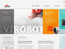 Tablet Screenshot of company.hauri.net